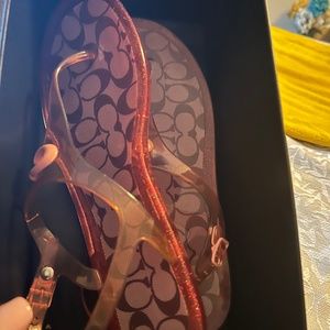 Coach sandals